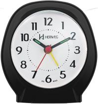 Despertador Quartz Preto 2634