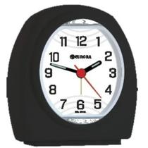Despertador Quartz Preto Eurora 2695