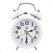 Despertador Relógio Antigo Retro Alarme Sino Alto De Mesa