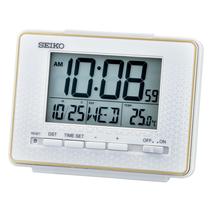 Despertador SEIKO Easton Digital Everything, branco Despertador SEIKO Easton Digital Everything, branco