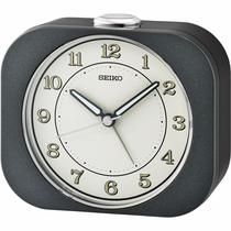 Despertador SEIKO Kyoda Preto Metálico com Movimento Silencioso Despertador SEIKO Kyoda Preto Metálico com Movimento Silencioso