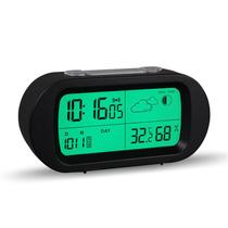 Despertador, termômetro, hora digital, LCD com calendário Mrosaa - Generic