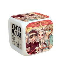 Despertador Toiletbounds Hanakokuns Square LED com alarme
