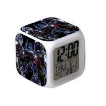 Despertador Transformers Anime Digital LED com luz noturna Despertador Transformers Anime Digital LED com luz noturna