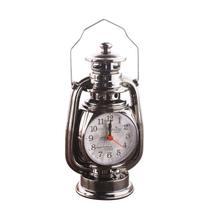 Despertador vintage em forma de lanterna com movimento de quartzo Despertador vintage em forma de lanterna com movimento de quartzo