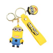 Despicable Me Minions Ovos Chaveiro Super Bonito Modelo De Desenho Animado Kawaii Bolsa Decoração