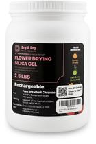 Dessecante de secagem de flores em gel de sílica seco e seco 1,13 kg Dessecante de secagem de flores em gel de sílica seco e seco 1,13 kg