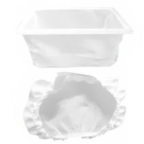 Dessorador Para Queijo Touca 2kg Aro Polietileno Branco Dessorador Para Queijo Touca 2kg Aro Polietileno Branco