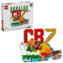 Destaques do futebol lego editions cristiano ronaldo 490 peças 43012