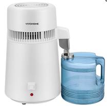 Destilador de água VIVOHOME 4L 750W Smart Switch branco