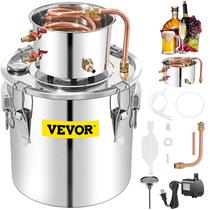 Destilador de álcool VEVOR 50L em aço inoxidável com tubo de cobre