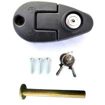 Destravamento Fechadura Manual Dz4 Dz3 Turbo Sk Com Chave + Pino Prego