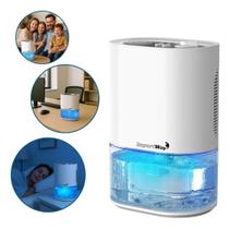 Desumidificador De Ar Ambiente Eletrico Antimofo 2000 ml Portátil Importway Branco