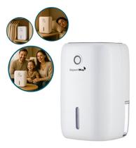 Desumidificador De Ar Ambiente Eletrico Antimofo 800ml Portátil c/ Led Importway Branco