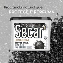 Desumidificador Evita Mofo Secar Neutralize Carvão 180g Desumidificador Evita Mofo Secar Neutralize Carvão 180g