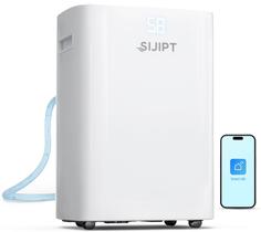 Desumidificador Sijipt 100Pint com mangueira de drenagem de 2 m, 560m², controle de aplicativos