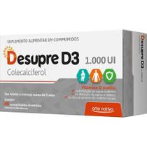 DESUPRE D3 1000UI 40CPR - Suplemento Alimentar de Vitamina D3