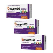 Desupre D3 2000ui 3x40 Comprimidos Vitamina D Arte Nativa