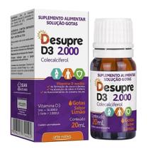 Desupre d3 2000ui gotas sabor limão com 20ml - ARTE NATIVA Desupre d3 2000ui gotas sabor limão com 20ml - ARTE NATIVA