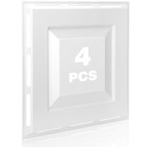 Desviador de Ar Fancat 24x24cm Kit com 4 Peças para Forro Modular Desviador de Ar Fancat 24x24cm Kit com 4 Peças para Forro Modular