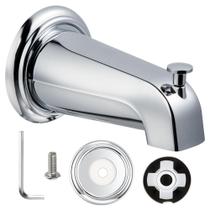 Desviador de bico de banheira Slip On Dreyoo para Kohler GP85556-CP Chrome