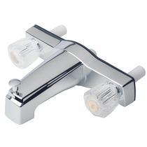 Desviador de chuveiro Laguna Brass 3310ACP Mobile Home 8" Chrome