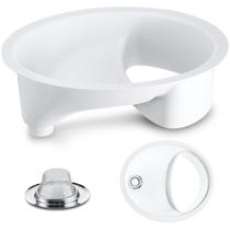 Desviador de urina Privy Separador de urina completo Frienda White Desviador de urina Privy Separador de urina completo Frienda White