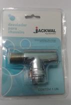 Desviador Para Chuveiro e Ducha 1/2'' Metal Cromado - Jackwal