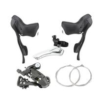 Desviadores E Alavancas De Freio MicroNEW Compatíveis Com Shimano Para Bicicletas De Estrada 3x7 3x8