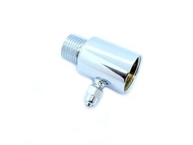 Desvio Conector 3/8" Cromado Instalação Filtros Água Desvio Conector 3/8" Cromado Instalação Filtros Água