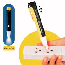 Detector Alerta De Tensão Ate 1000V Com Sinal Sonoro Luz Led BOM-6401 Bomvink