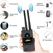 Detector de Câmera Oculta e Rastreadores GPS/GSM G528B - Anti-Espião RF Sem Fio