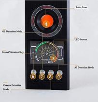 Detector de Câmeras Ocultas e Microfones - Anti-Spy com RF - Versão Atualizada