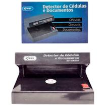 Detector de cedulas, cheques e documentos knup aa029 luz uv