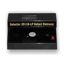 Detector de dinheiro falso,cartões e documentos falsos JD118-LP Detect Eletronic - Bivolt