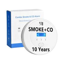 Detector De Fumaça E Monóxido De Carbono Com Bateria De Backup, Alarme CO SMARSECUR Com Notificações