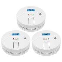 Detector de fumaça e monóxido de carbono FANSTLOYI 2 em 1 Detector de fumaça e monóxido de carbono FANSTLOYI 2 em 1