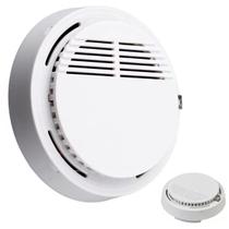 Detector de Fumaça Fogo Incendio Alarme 85db Sensor Fotoeletrico Segurança Proteçao Casa Comercio Residencial Empresarial Comercial