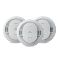 Detector de fumaça Kidde 20SDR com pilhas AA, pacote com 3 unidades, 13 cm Detector de fumaça Kidde 20SDR com pilhas AA, pacote com 3 unidades, 13 cm