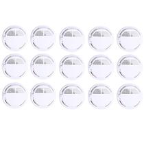 Detector de Fumaça Kit 15 Uni Incendio Fogo Alarme 85db Sensor Fotoeletrico Segurança Casa Comercial Empresarial