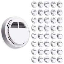 Detector de Fumaca Kit 40 Uni 85db Incendio Fogo Alarme Sensor Fotoeletrico Seguranca Casa Empresarial Comercio Detector de Fumaca Kit 40 Uni 85db Incendio Fogo Alarme Sensor Fotoeletrico Seguranca Casa Empresarial Comercio