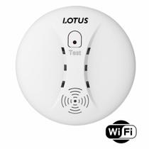Detector de fumaça wifi - branco - Lotus
