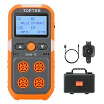 Detector de gás TOPTES Guard-101 para gases H2S, CO, LEL e O2 Detector de gás TOPTES Guard-101 para gases H2S, CO, LEL e O2