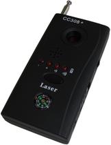 Detector de Insetos CC308 Anti-Espião - Detector RF para DECT, Bugs Sem Fio e Dispositivos de Escuta (Preto)
