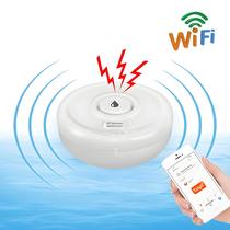 Detector De Inundação WiFi Com Alarme Sonoro KERUI Tuya, Alarme De Vazamento De Água Inteligente Com