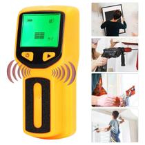 Detector de Meta de Parede 5 em 1 Detecta Madeira, Tubos, Metais e Fios Elétricos BOM6816