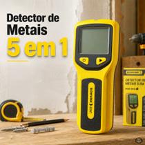 Detector De Metais 5 Em 1 Scanner De Parede Para Fios AC Madeira Pinos E Parafusos Detector De Metais 5 Em 1 Scanner De Parede Para Fios AC Madeira Pinos E Parafusos