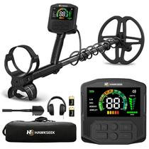 Detector de Metais HawkSeek com Bobina Impermeável de 10" e 5 Modos