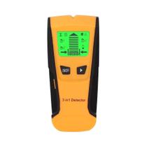 Detector De Metais Portátil 3 Em 1, Scanner De Parede, Pinos De Madeira, Localizador De Tensão De