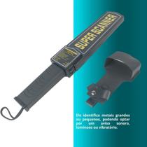 Detector De Metais Portatil Alta Sensibilidade Metal Scanner - B-MAX